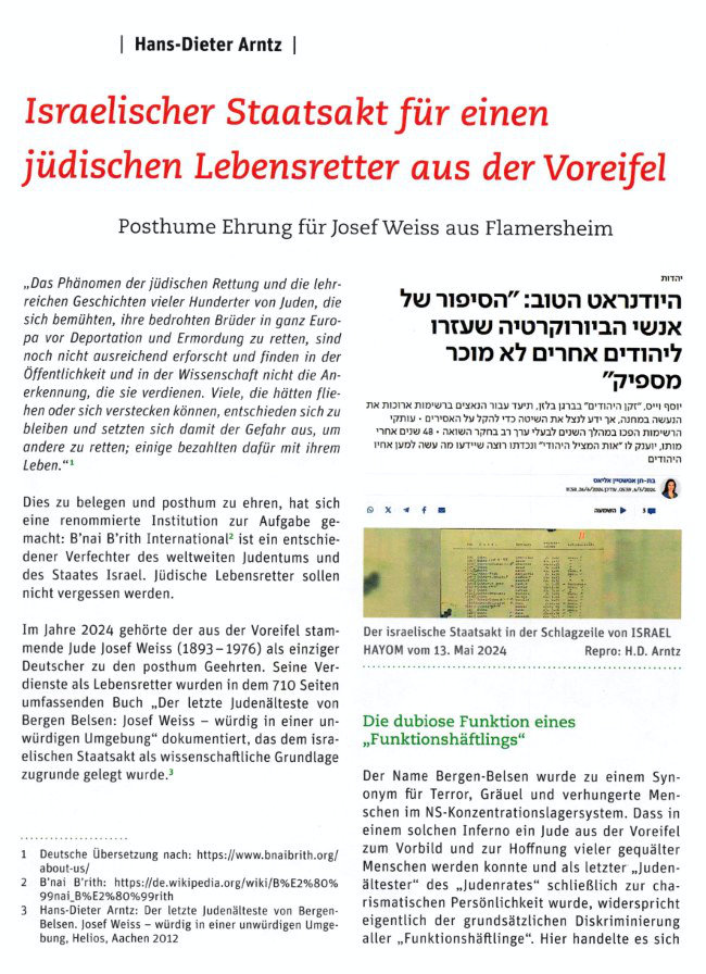 Staatsakt j�discher Lebensretter Bild 1